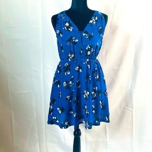 Rebecca Taylor Blue Floral Mini